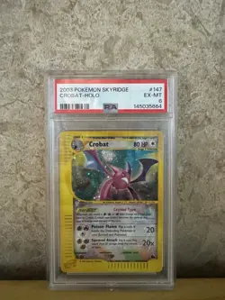 2003 Pokemon Skyridge Crobat Holo PSA-6 147/144 - Image 1