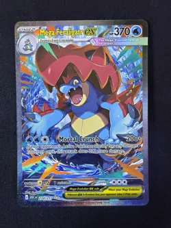 Pokemon Ascended Heroes Mega Feraligatr EX 274/217 Special Illustration Rare - Image 1