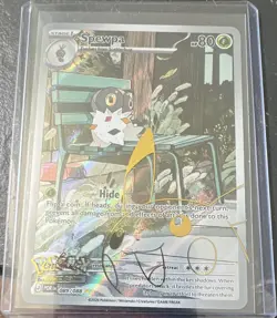 Spewpa 089/088 Illustration Rare - Scarlet & Violet Pokemon TCG Holo English - Image 1