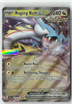 Raging Bolt ex - 123/162 [Pokemon TEF - 123/162] Holofoil - Image 2