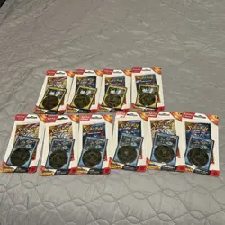 10x Surging Sparks POKEMON TCG Checklane Blister Set 6 Wooper + 4 Pachirisu - Image 1