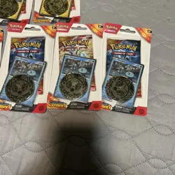 10x Surging Sparks POKEMON TCG Checklane Blister Set 6 Wooper + 4 Pachirisu - Image 2