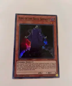 Yugioh King of the Skull Servants SBLS-EN031 Super Rare - LP-NM 1st edition - Image 1