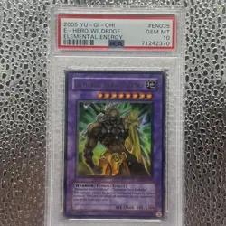 2005 Elemental Hero Wildedge EEN-EN035 Elemental Energy Unlimited PSA 10 - Image 1