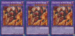 3x Alba-Lenatus the Abyss Dragon | DIFO-EN035 | SCR | 1st Ed | NM | YuGiOh - Image 1