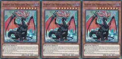 3x Albion the Shrouded Dragon | RA05-EN019 | SR | 1st Ed | NM | YuGiOh - Image 1