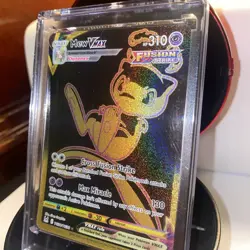 Pokemon TCG Mew Vmax | Full Art Trainer Gallery # TG30/TG30 | Lost Origins Mint - Image 1