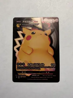 Pikachu Vmax Gigantamax Black Foil Display Card 044/185 M/NM - Image 1