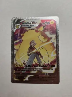 Pikachu Vmax Gigantamax Silver Foil Display Card TG17/TG30 M/NM - Image 1