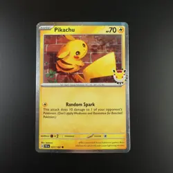 Pikachu 051/162 Pokemon Day Promo Holo Card - Image 1