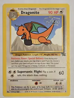 Pokemon TCG Dragonite WB Movie Black Star Promo Card #5 - NM - Image 1
