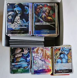 One Piece TCG Bulk Japanese Card Lot, All Rare & SRs, Many Different Sets, Boa - Image 3