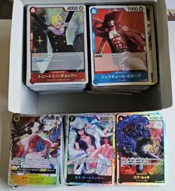 One Piece TCG Bulk Japanese Card Lot, All Rare & SRs, Many Different Sets, Boa - Image 5