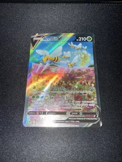 Pokemon Beedrill V Alt Art 161/189 English Astral Radiance 2022 - Image 1