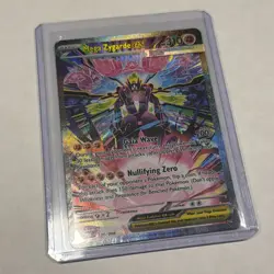 Pokemon Mega Zygarde EX Full Art Holo Card 120/088 Basic Stage EX - Image 1