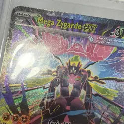 Pokemon Mega Zygarde EX Full Art Holo Card 120/088 Basic Stage EX - Image 3