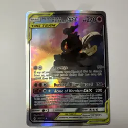Pokemon TAG TEAM GX Holo Card Lot - Muk, Machamp, Greninja, Zoroark - Image 2