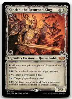 Kenrith, the Returned King #4 (NM) March of the Machine MUL Magic MTG - Image 1