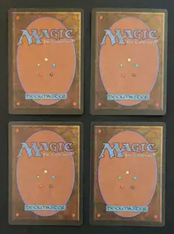 MTG 4x Vampire Bats Japanese 4th Ed black border FBB NM/LP - Image 2