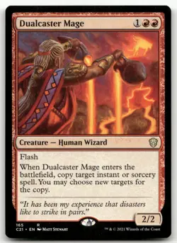 Dualcaster Mage #165 (NM) Commander 2021 C21 Magic MTG - Image 1