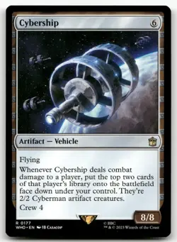 Cybership #177 (NM) Doctor Who WHO Magic MTG - Image 1