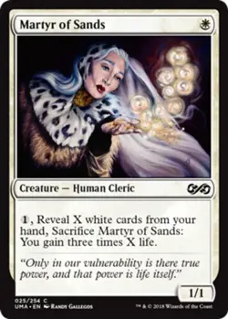Martyr of Sands - Foil x1 - Ultimate Masters - NM-Mint, English - Ultimate Maste - Image 1