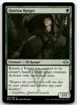 Quirion Ranger #285 (NM) Modern Horizons 2 MH2 Magic MTG - Image 1