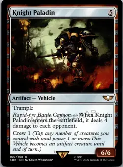 MTG SkeenAB Knight Paladin from 40K. NM. - Image 1