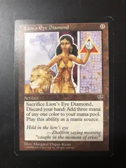 Lion's Eye Diamond Mirage Regular 1996. Unplayed, One owner. - Image 1