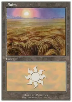 Light Play x 1 Plains (Morrissey - 5ED - Wheat) Battle Royale - Image 1