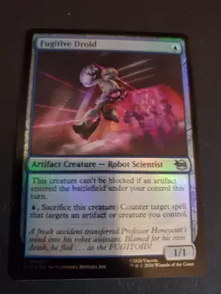 Fugitive Droid #40 (Foil) (NM) TMT Magic MTG TMNT - Image 1