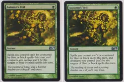 MTG Autumn's Veil Core Set 2012 (M12) Foil x2 - Image 1