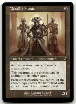 Metallic Mimic (Retro Frame) #445 (NM) Innistrad Remastered INR Magic MTG - Image 1