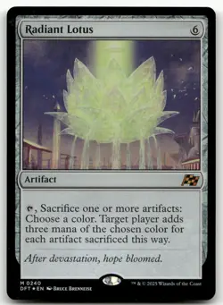 Radiant Lotus #240 (Foil) (NM) Aetherdrift DFT Magic MTG - Image 1