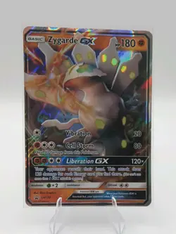 Zygarde GX Full Art SM122 Black Star Promo Holo Card Pokemon TCG Sun & Moon - Image 1