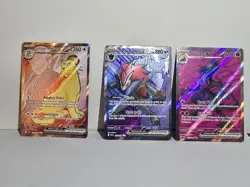 Pokemon EX Card Lot (3) N’s Zoroark EX, Team Rocket’s Persian EX, Salazzle EX⬇ - Image 1