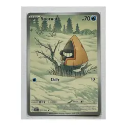 Pokemon Pokemon TCG Snorunt 227/217 Illustration Rare Holo ASC English 2026 - Image 1