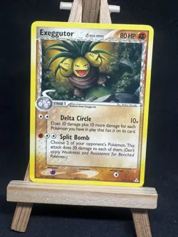 Pokemon TCG Exeggutor EX Holon Phantoms 41/110 Non Holo 2006 - Read Description - Image 1