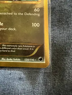 Garchomp Secret Rare Plasma Freeze 120/116 MP Pokemon TCG - Image 4