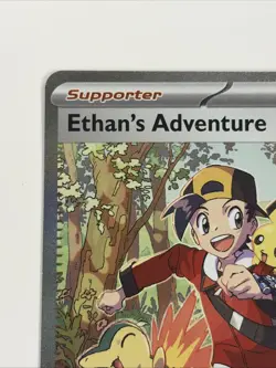 Pokemon Ethan's Adventure Full Art Holo Trainer Sv10 Destined Rivals 236/182 - Image 2