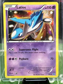 HOLO Latios 30/30 NM - XY Trainer Kit 2015 - Pokemon Card - NM 0401#030 - Image 1