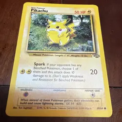 Pikachu - Pokemon TCG - Jungle - 60/64 - 1999 - English MP - Image 1