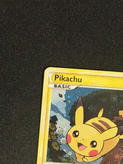 Pikachu HGSS03 Holo Rare Pokemon Card Heart Gold Soul Silver Promo - SWIRL - Image 2