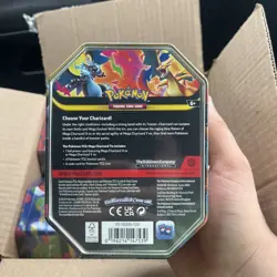 Pokemon TCG Mega Charizard X and Y EX Tins Box of X6 Factory Sealed✅🚚 - Image 5