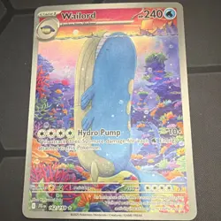 Pokemon Company Wailord Sv09 Journey Together Illustration Rare Holo 162/159 - Image 4