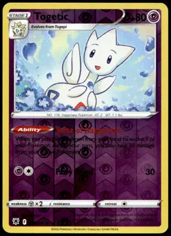 Togetic 056/189 Uncommon Astral Radiance Reverse Holo Lightly Played - Image 1