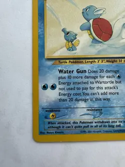 Wartortle 15/18 Southern Islands Promo Stage 1 60 HP Regular - Image 3