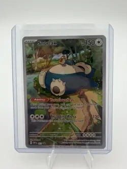Pokemon TCG Snorlax 051 SV Scarlet & Violet Black Star 151 Promo NM - Image 1