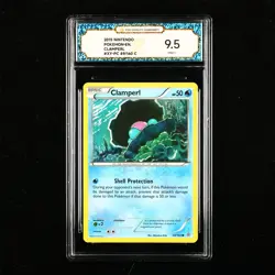 TQG 9.5 Mint+ 2015 Pokemon ENG Clamperl #XY-PC 49/160 C - Image 1