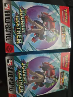 LOT OF 2 BOXES! Pokemon TCG New Sealed Journey Together Build And Battle Box X2 - Image 1